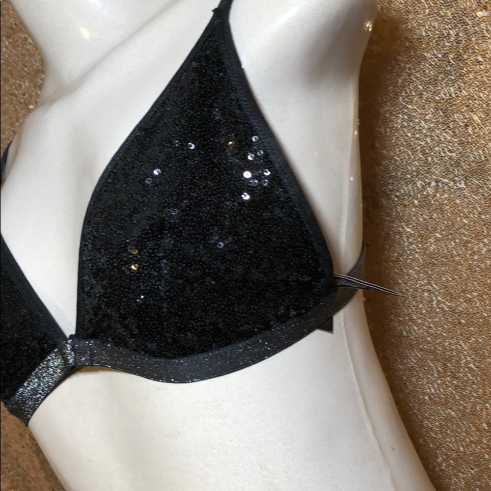 SALE❤️VICTORIA SECRET SEQUIN SEXY BRA NWT LG - Picture 3 of 5